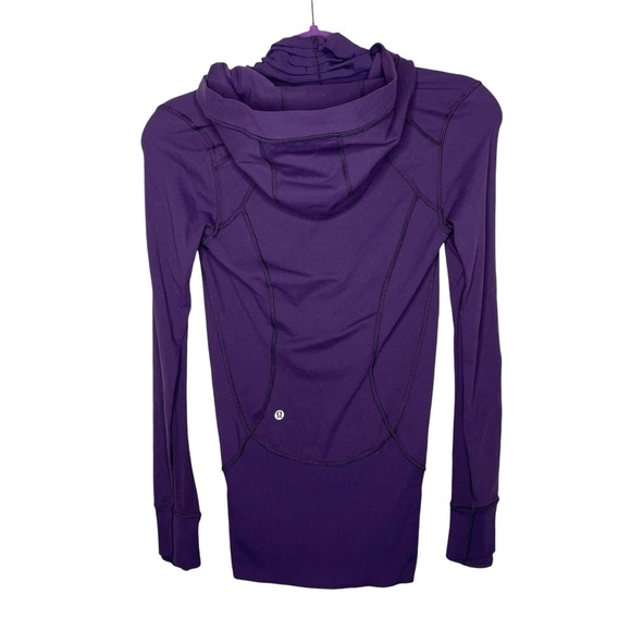 lululemon Daily Practice Jacket Deep Zinfandel Purple Sz 2 - Picture 8 of 16